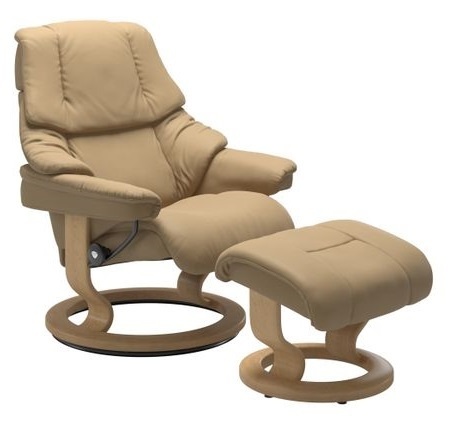 Reno Fåtölj med pall classic