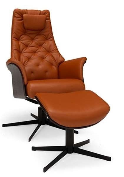 Vellino Fåtölj med pall