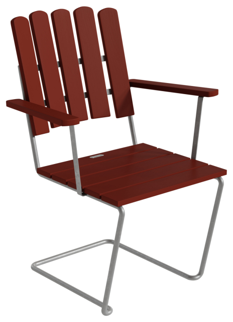 A2 Mörkröd ek, zink stativ