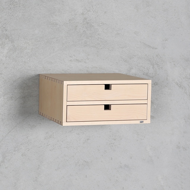 klinte mini 2 lådor Sängbord