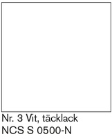 Camilla Vit täcklack