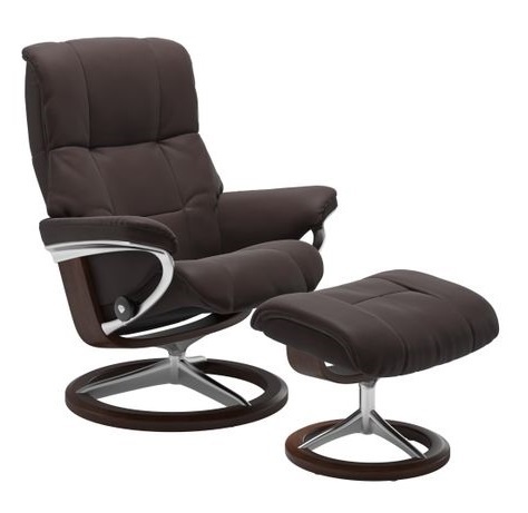 Mayfair Fåtölj med pall Signature