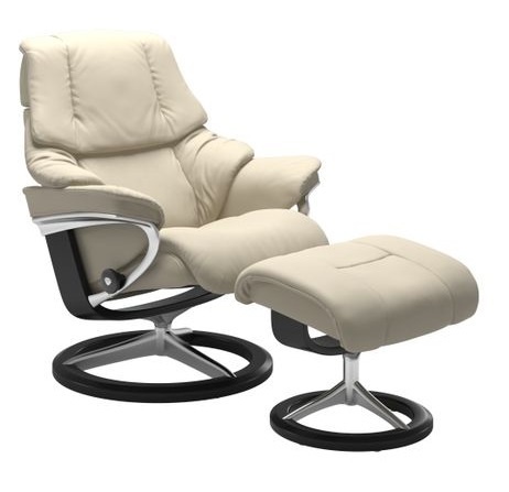 Reno Fåtölj med pall Signature