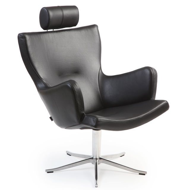 Gyro Fåtölj med nackstöd och armstöd