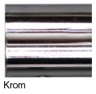 Sven bord med kalksten Krom