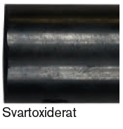 Sven bord med kalksten Svartoxiderat