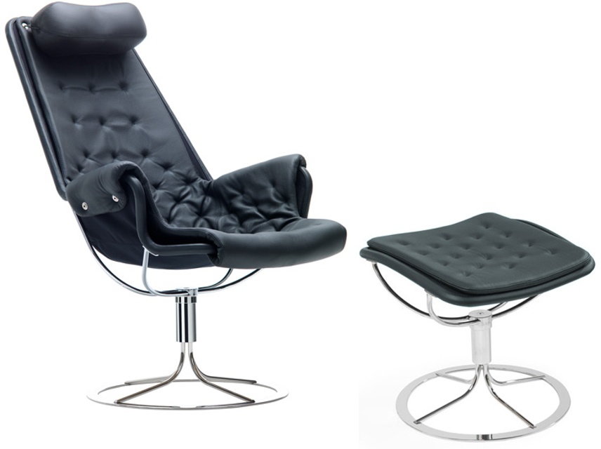 Jetson 69  Fåtölj med pall