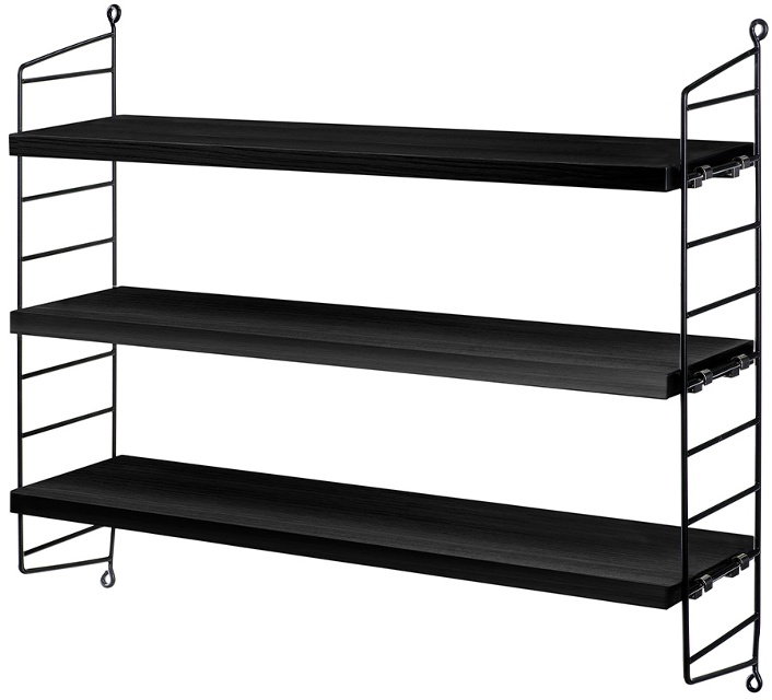 String Pocket Svartbetsadask/svart