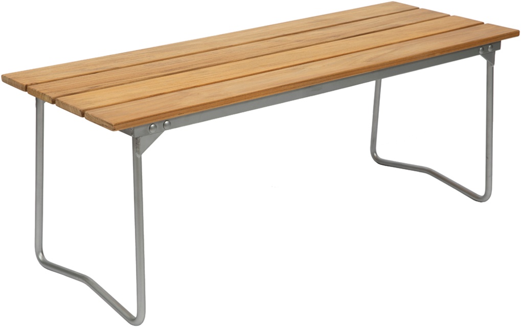 Bänk 8 Obehandlad teak