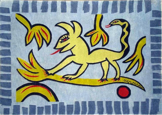 Lizardwalk 160x230 cm