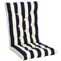 402 Lågvik 26 Blåvit bomull