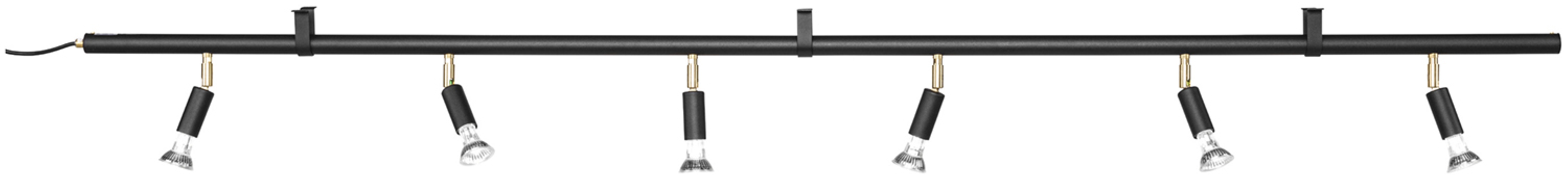 Star 6 Svart struktur