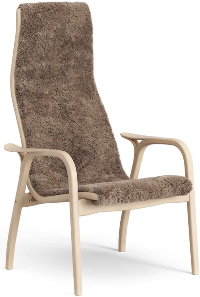 Lamino Fåtölj Bok Fårskinn Sahara