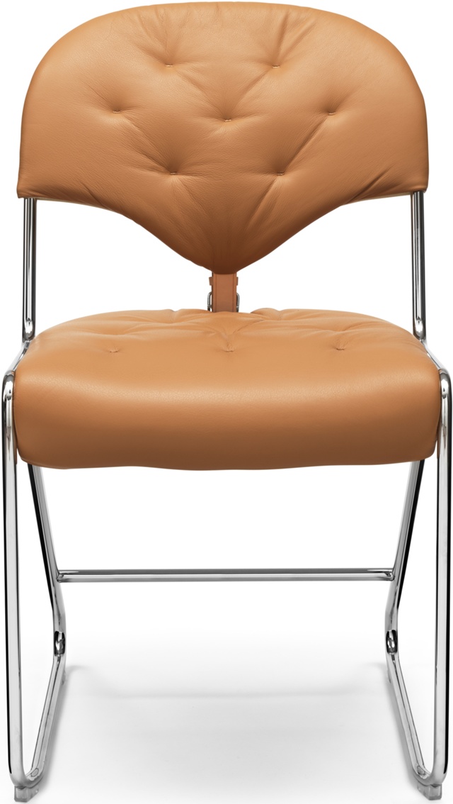 Sam Läder Naturale Camel / Krom