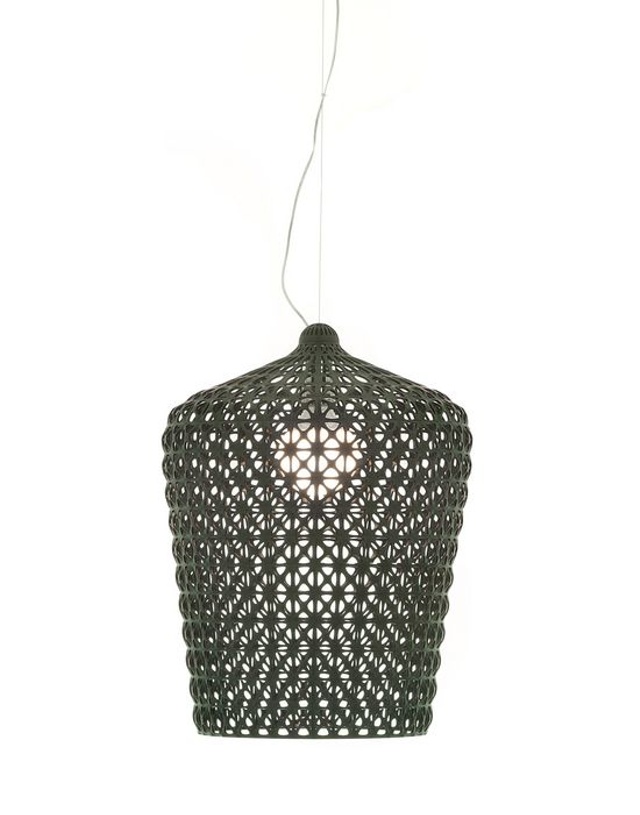 Kabuki taklampa Svart Solid