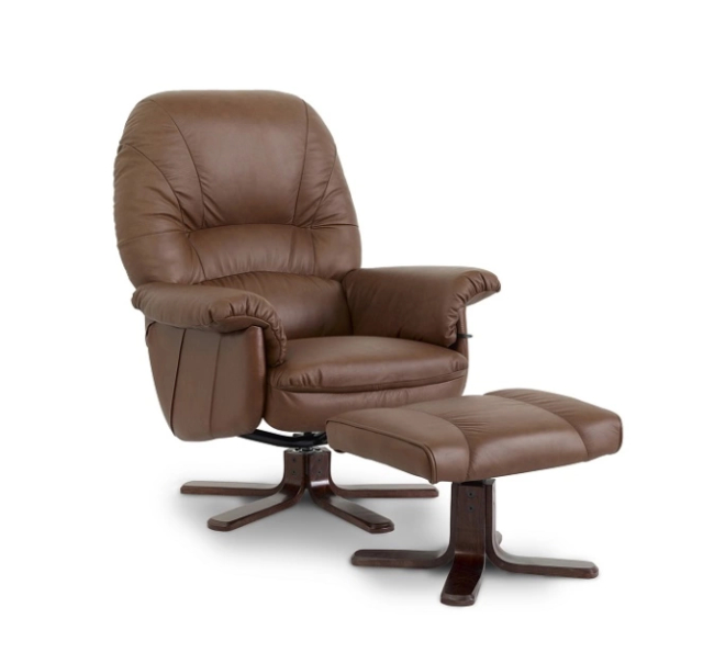 Köln fåtölj med pall