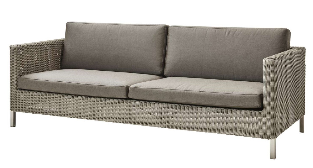 Connect 3-sits Weave Taupe - Dynor Taupe