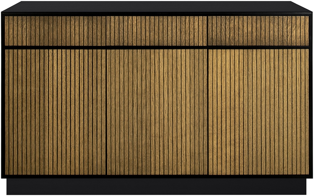 Line Skänk med 3 lådor/3 dörrar