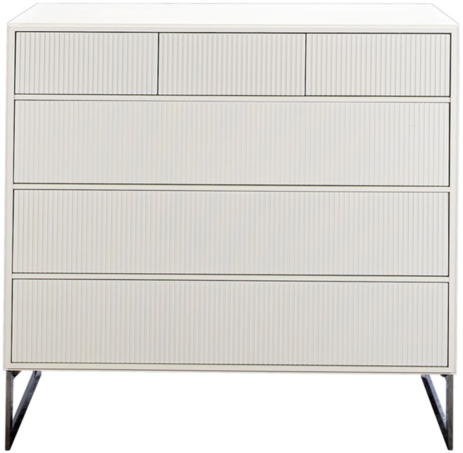 Line Byrå med 3 + 3 lådor