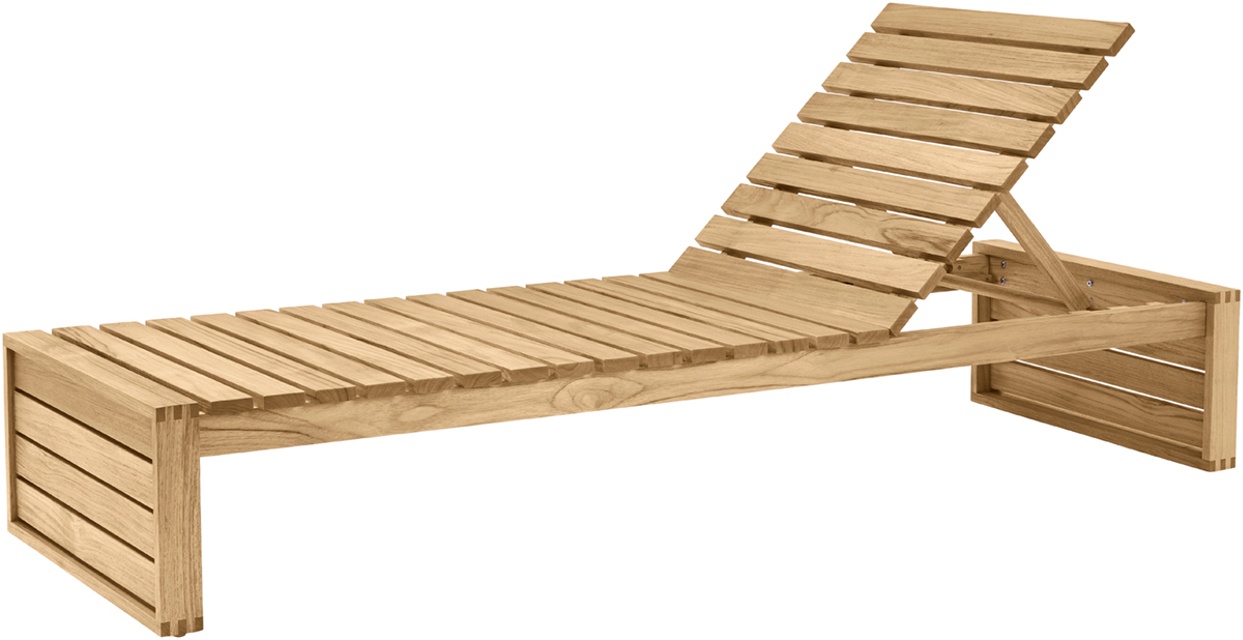 BK14 Obehandlad Teak Solsäng