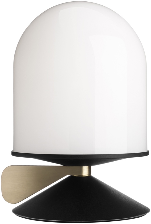 Vinge Svart/Rå mässing