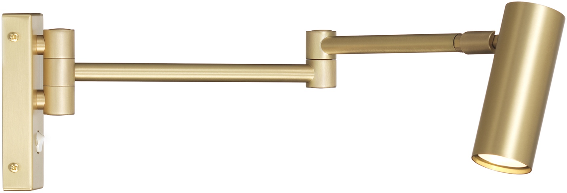 Puck Mattborstad mässing