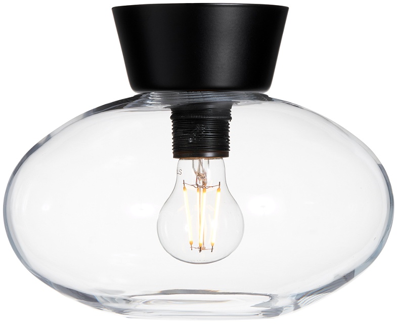 Bullo Svart/klarglas