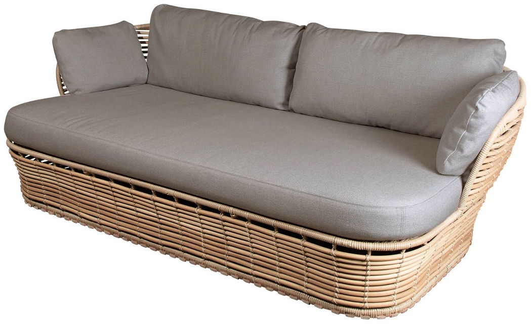 Basket Soffa 2-sits inkl. dyna