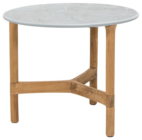 Twist Teak Fossil grey, ceramic