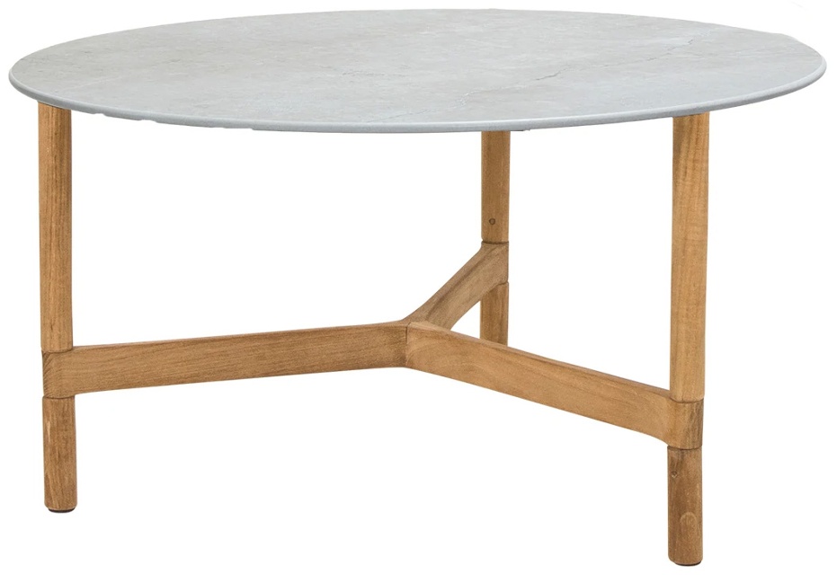 Twist Teak Fossil grey, ceramic