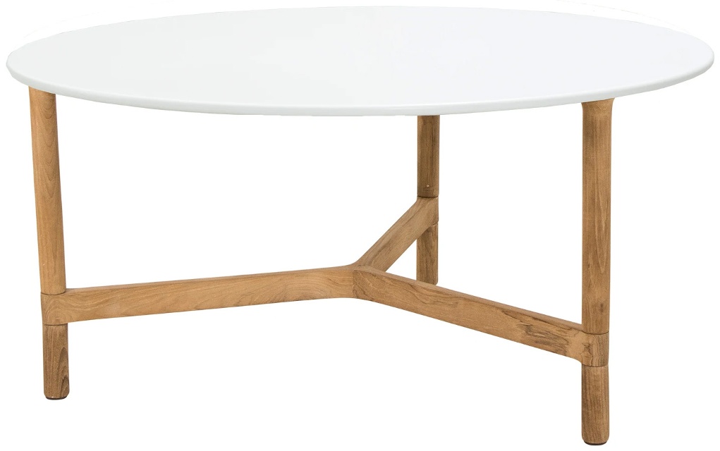 Twist Teak White, Cane-line HI-Core