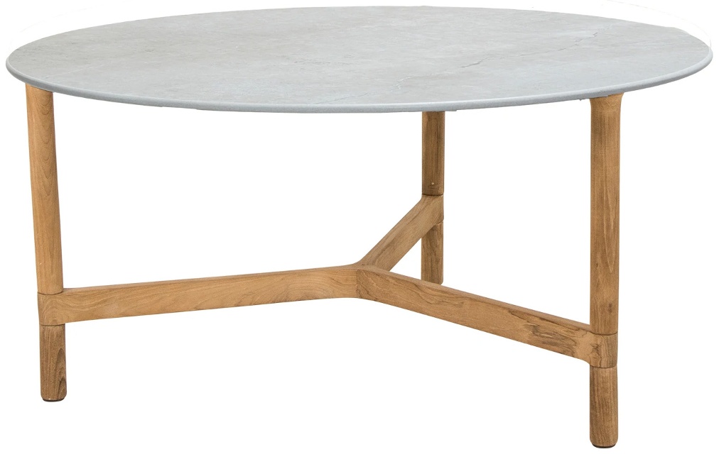 Twist Teak Fossil grey, ceramic