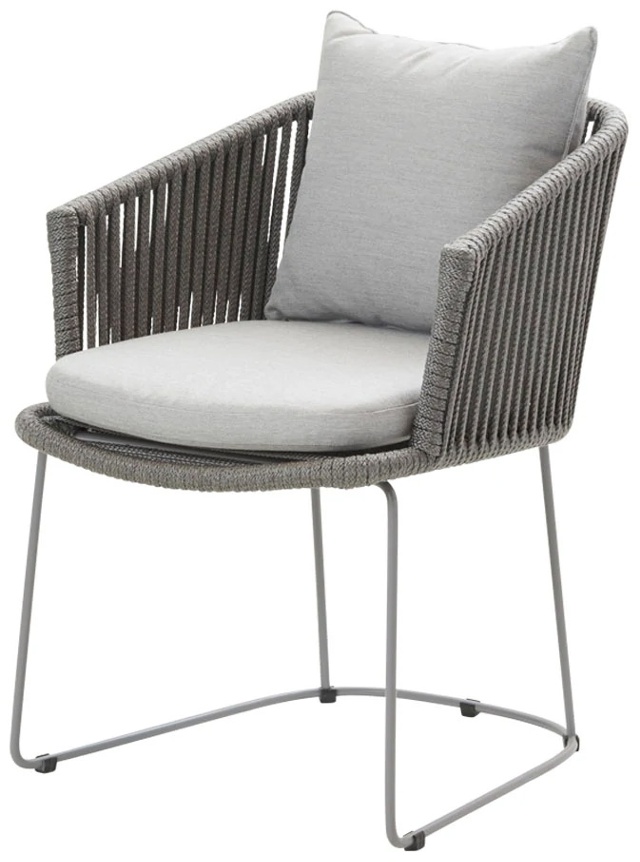 Moments Soft Rope, Grey/Light grey, Cane-line Natté