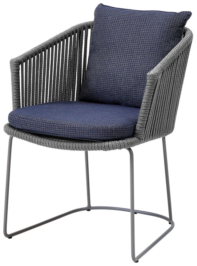 Moments Soft Rope, Grey/Blue, Cane-line Link