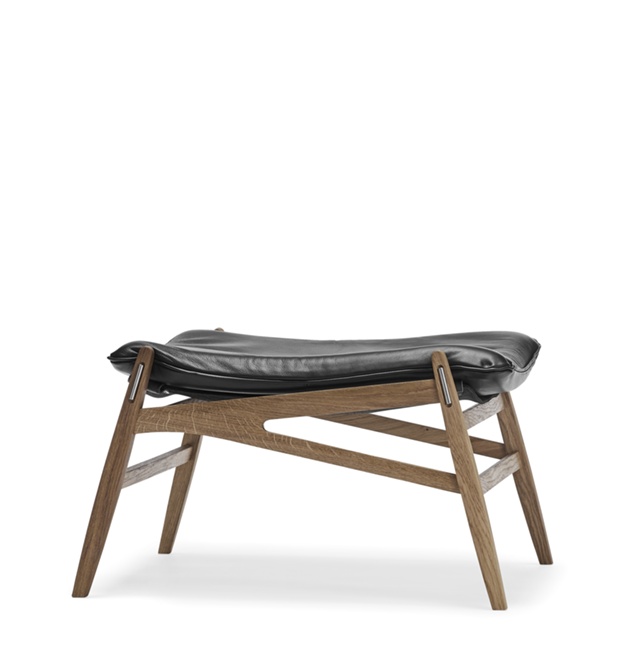 Link Fotpall Ek naturolja läder Tärnsjö svart