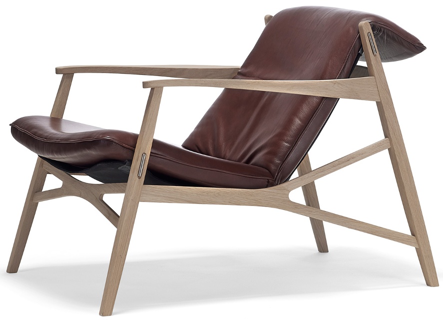 Link Ek vitolja läder Elmotique dark brown