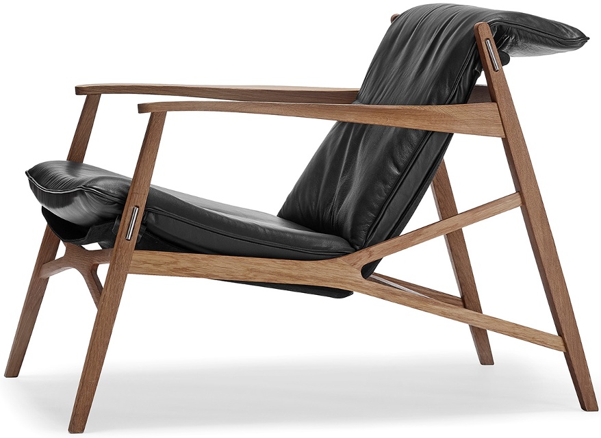 Link Ek naturolja läder Tärnsjö svart