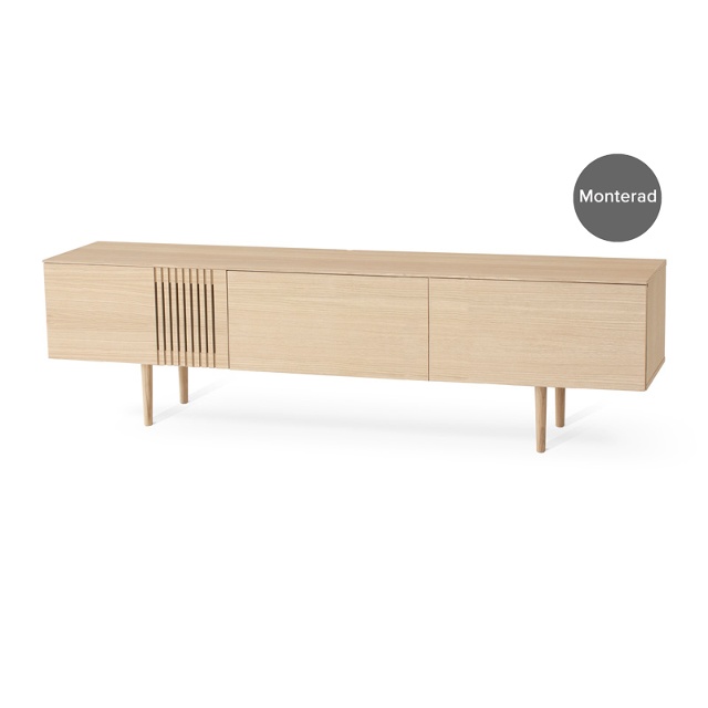 Joel mediabänk 180 Vitoljad