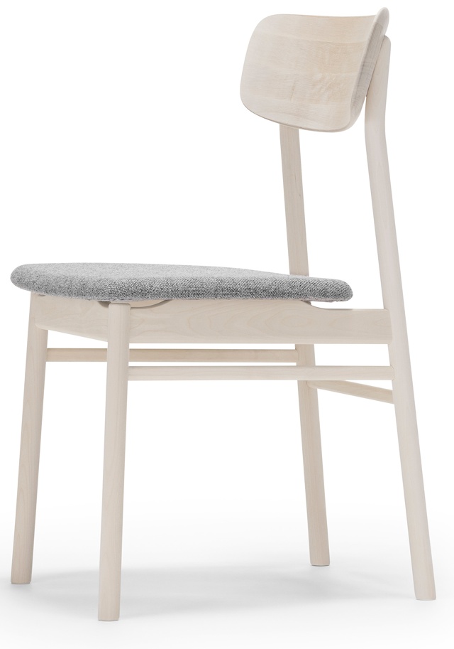 Prima Vista Stol Björk Vitolja Sits Tyg Hallingdal Grey