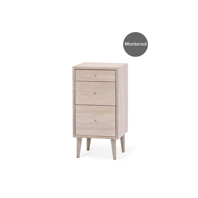 Nordik 3 lådor Byrå