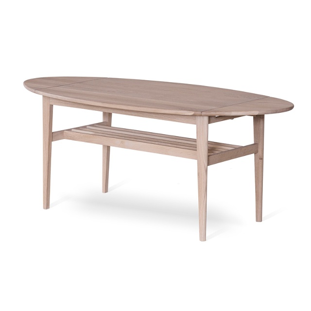 Flip klaffbord Vitoljad ek