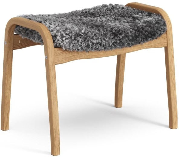 Lamino Fotpall Gotlandsfårskinn