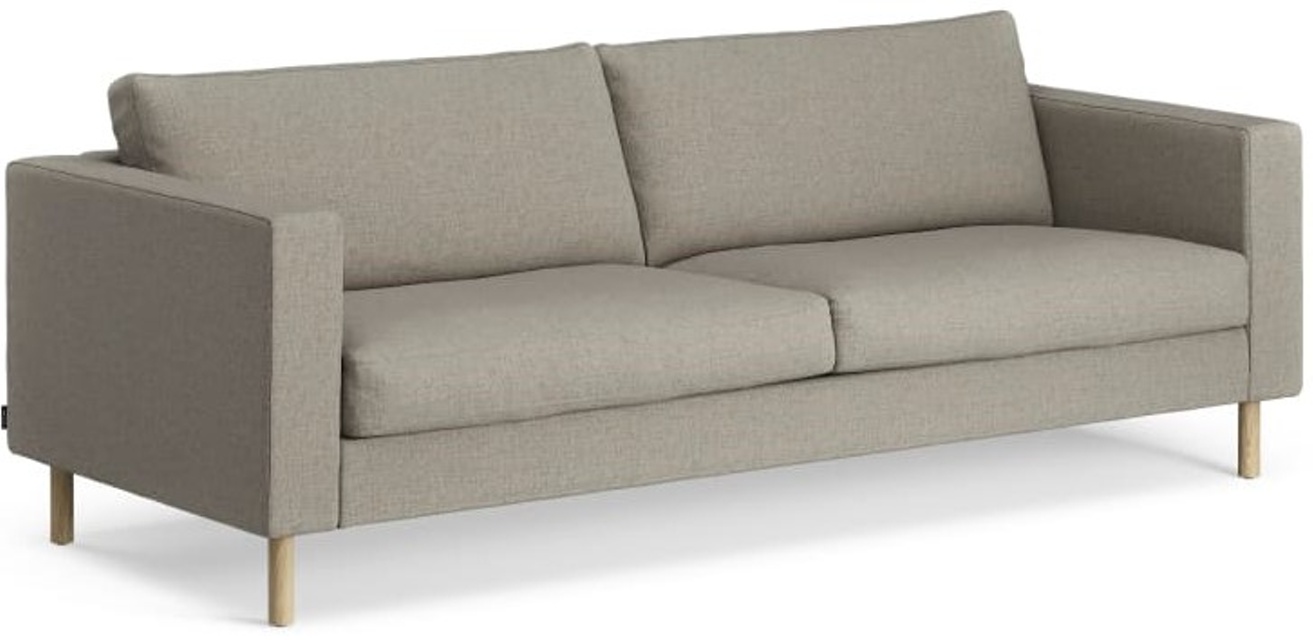 Solid 3-sits Tyg Grain 203