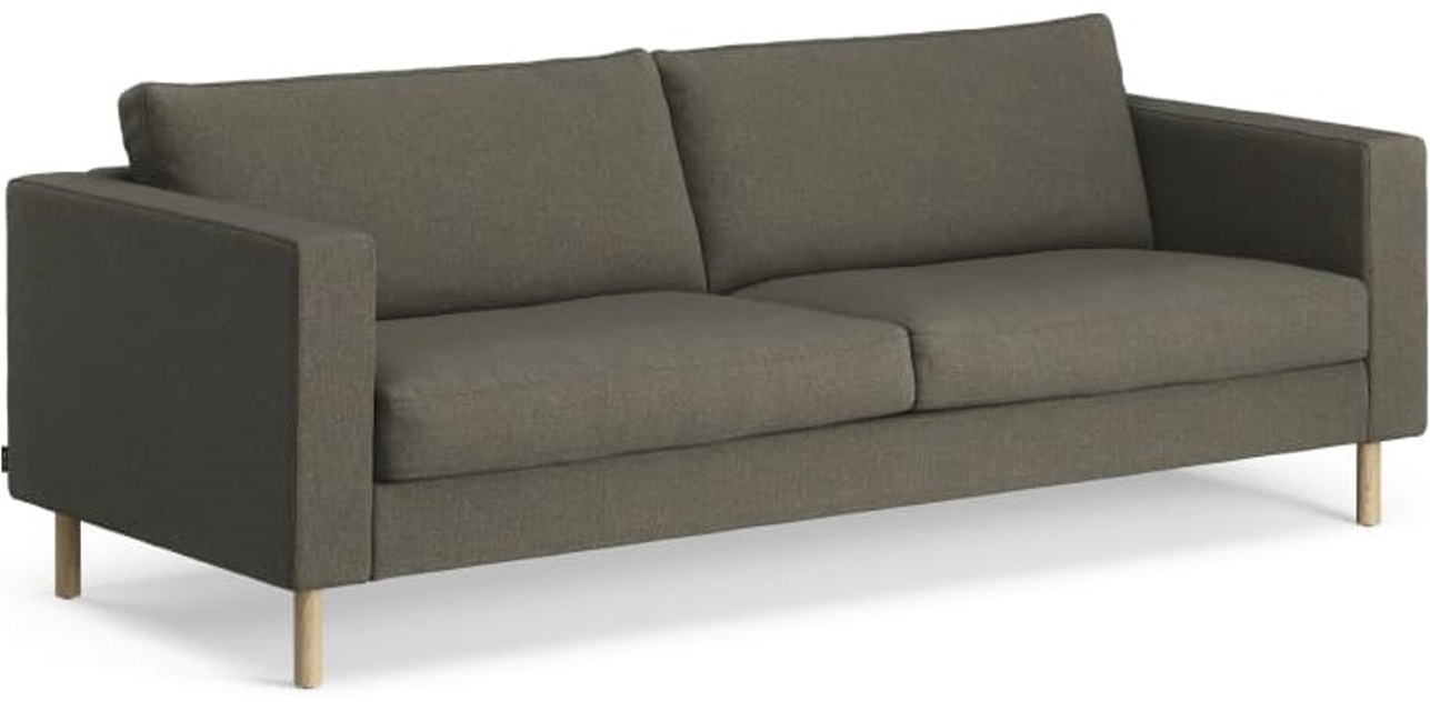 Solid 3-sits Tyg Grain 209