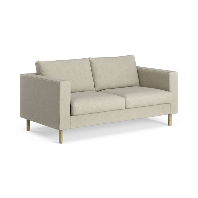 Solid 2-sits Tyg Grain 202