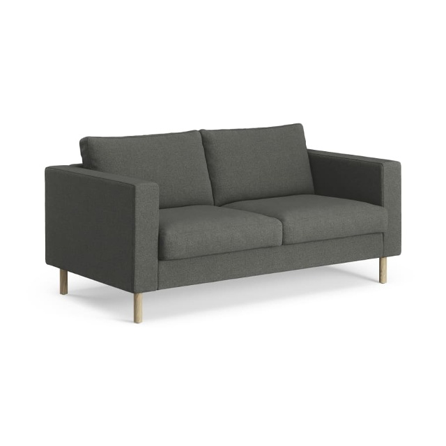 Solid 2-sits Tyg Grain 204