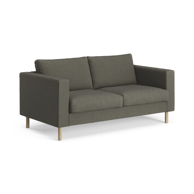 Solid 2-sits Tyg Grain 209