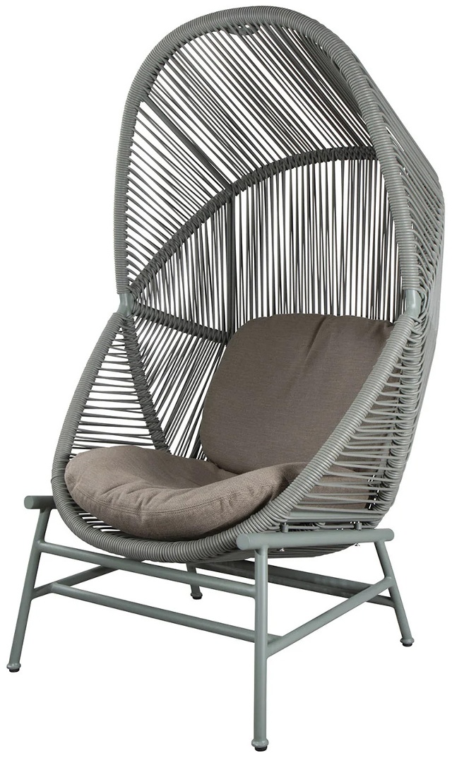 Hive Stol Dusty green, Cane-line Weave/Dusty green, aluminium