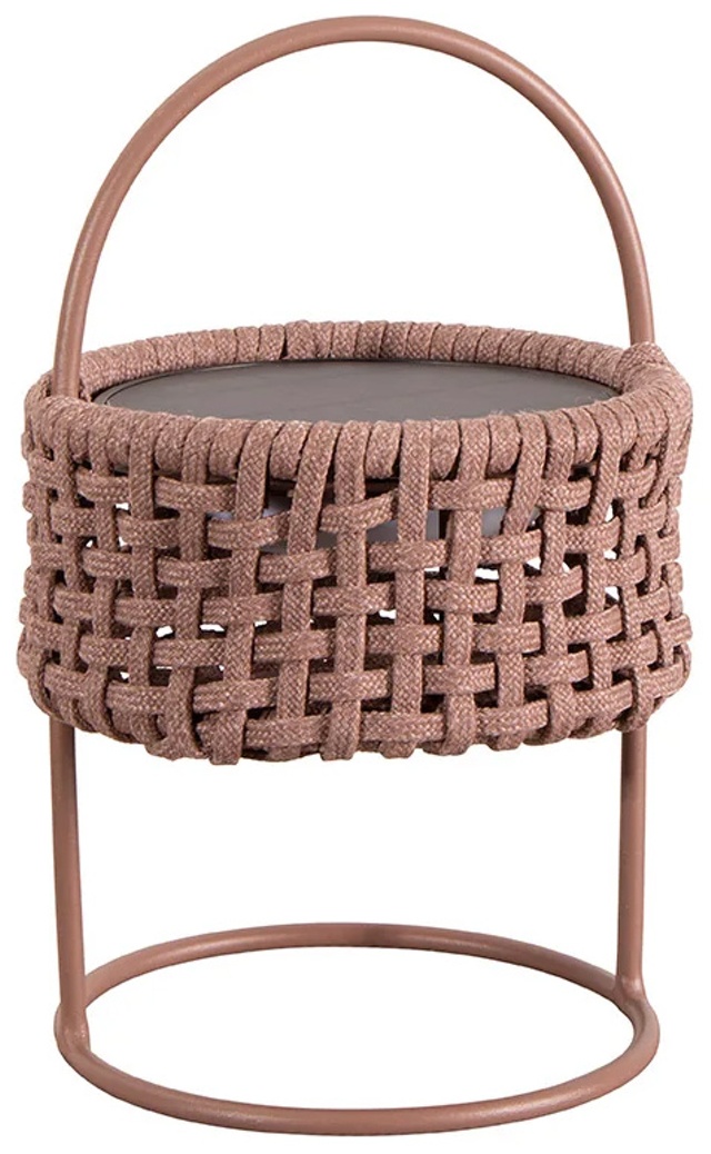 Illusion Cane-line Soft Rope, Dark rose