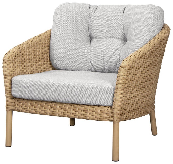 Ocean Large Natural, Cane-line Flat Weave/Light brown, Cane-line Wove